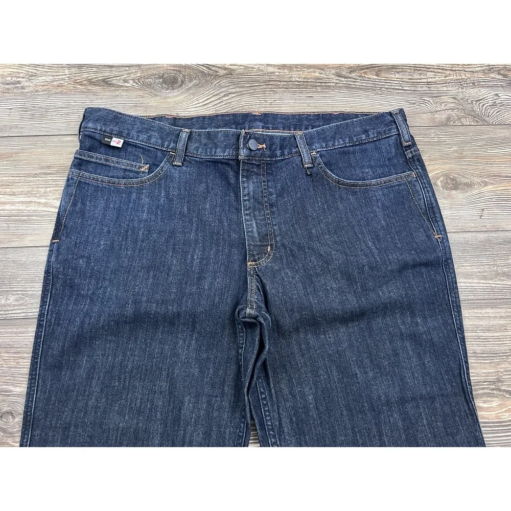Carhartt‎ Women's Blue Jeans Original Fit CAT 2 Flame Resistant Size 18 SHORT
